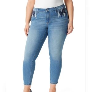 Jessica Simpson Poppy Embroidered Jeans